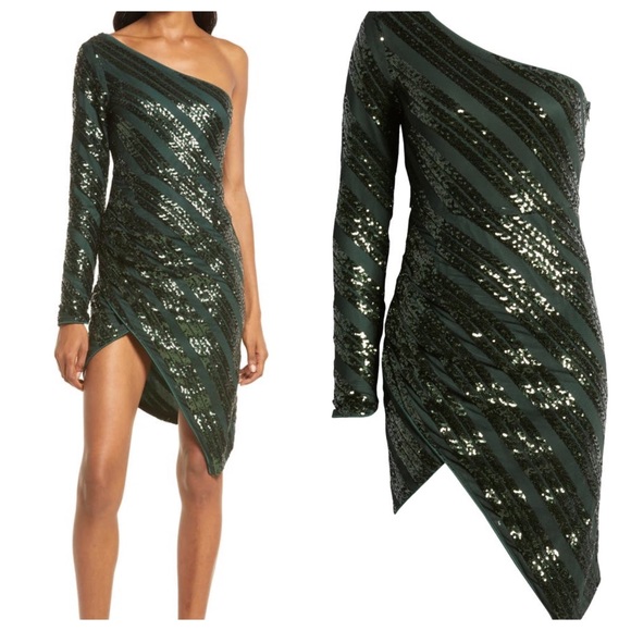 Lulus Rendezvous With You dark green dress - Picture 2 of 12